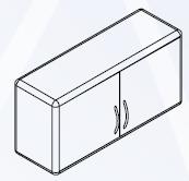 Szafki wiszące FORMED SW2D/90