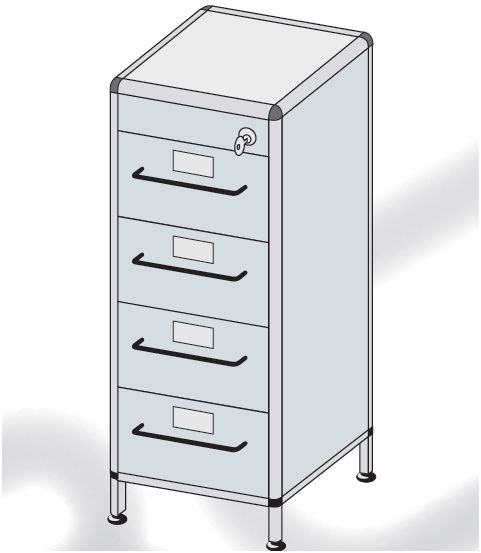 Szafy kartotekowe TRIBO typ 6103