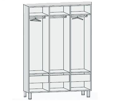 Szafy medyczne MALVESTIO 312070
