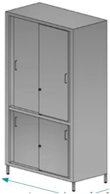 Szafy medyczne ALVO Medical ALVO 2-263-1