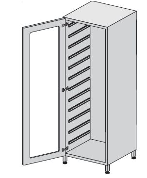 Szafy medyczne TRIBO K 610A