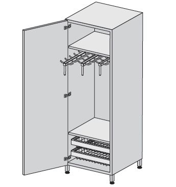 Szafy medyczne TRIBO K 615A