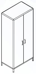 Szafy medyczne FORMED S2D/60