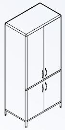 Szafy medyczne FORMED S4D/120