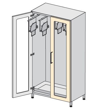 Szafy na endoskopy TRIBO K 5304/01