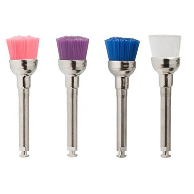 Szczotki polerskie - stomatologiczne Stoddard nylonowe na kątnicę