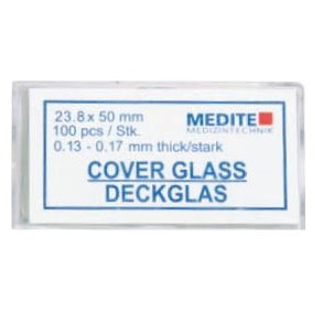Szkiełka nakrywkowe MEDITE Coverglass Standard
