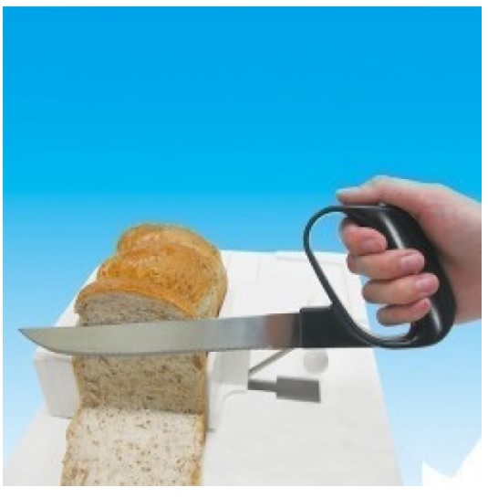 Sztućce dla pacjentów i osób niepełnosprawnych PDS CARE Nóż do chleba dla osoby niepełnosprawnej