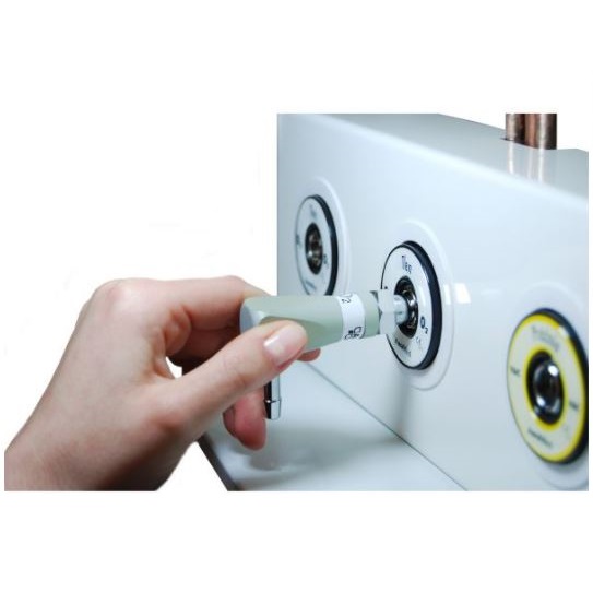 Tablice i punkty poboru gazów medycznych (kasetony) AwaMed - Medizintechnik nadtynkowe