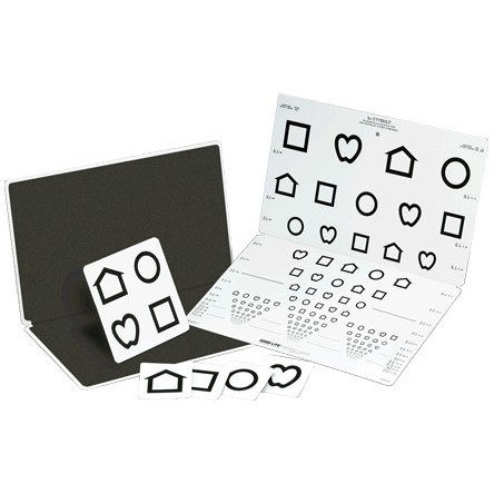 Tablice okulistyczne do badania ostrości wzroku Good-lite Symbole LEA 52055
