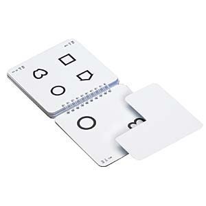 Tablice okulistyczne do badania ostrości wzroku Good-lite Symbole LEA Karty 52008