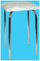 Taborety medyczne i laboratoryjne TOM-PAG kwadratowy