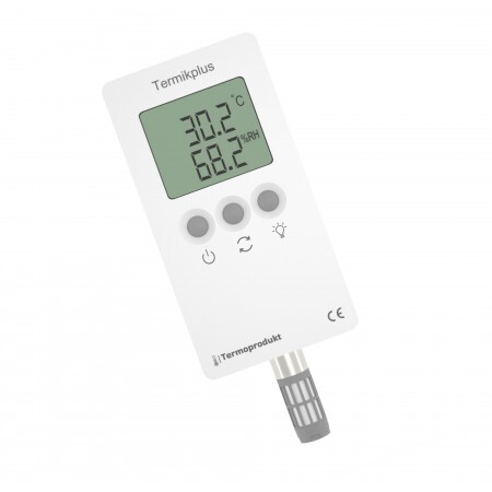 Termohigrometry elektroniczne Termoprodukt Termikplus +/- 2%RH