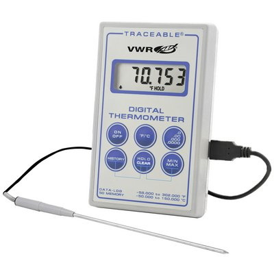 Termometry elektroniczne laboratoryjne VWR 620-2000