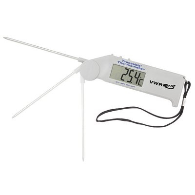 Termometry elektroniczne laboratoryjne VWR Traceable flip stick