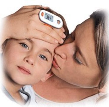 Termometry paskowe na czoło pacjenta Novamed MEBBY MOTHER'S TOUCH