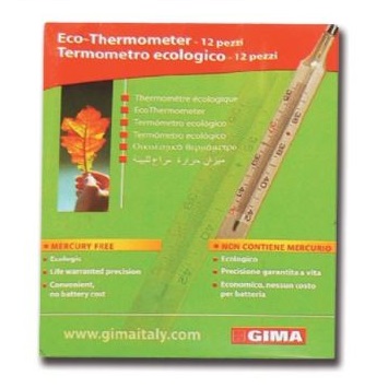 Termometry szklane dla pacjenta GIMA Ecologico