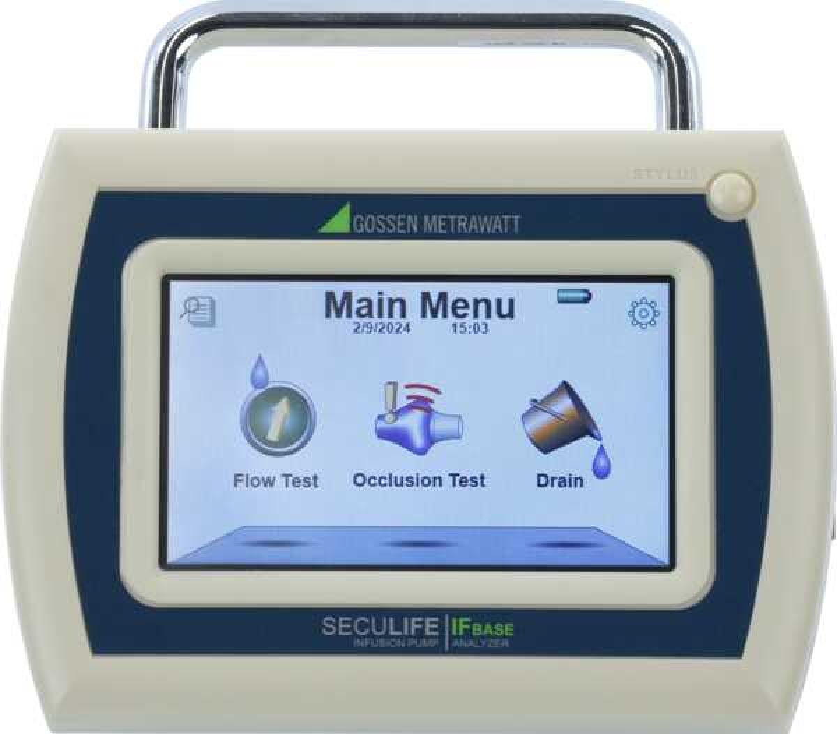 Testery urządzeń infuzyjnych GOSSEN METRAWATT Seculife IF BASE
