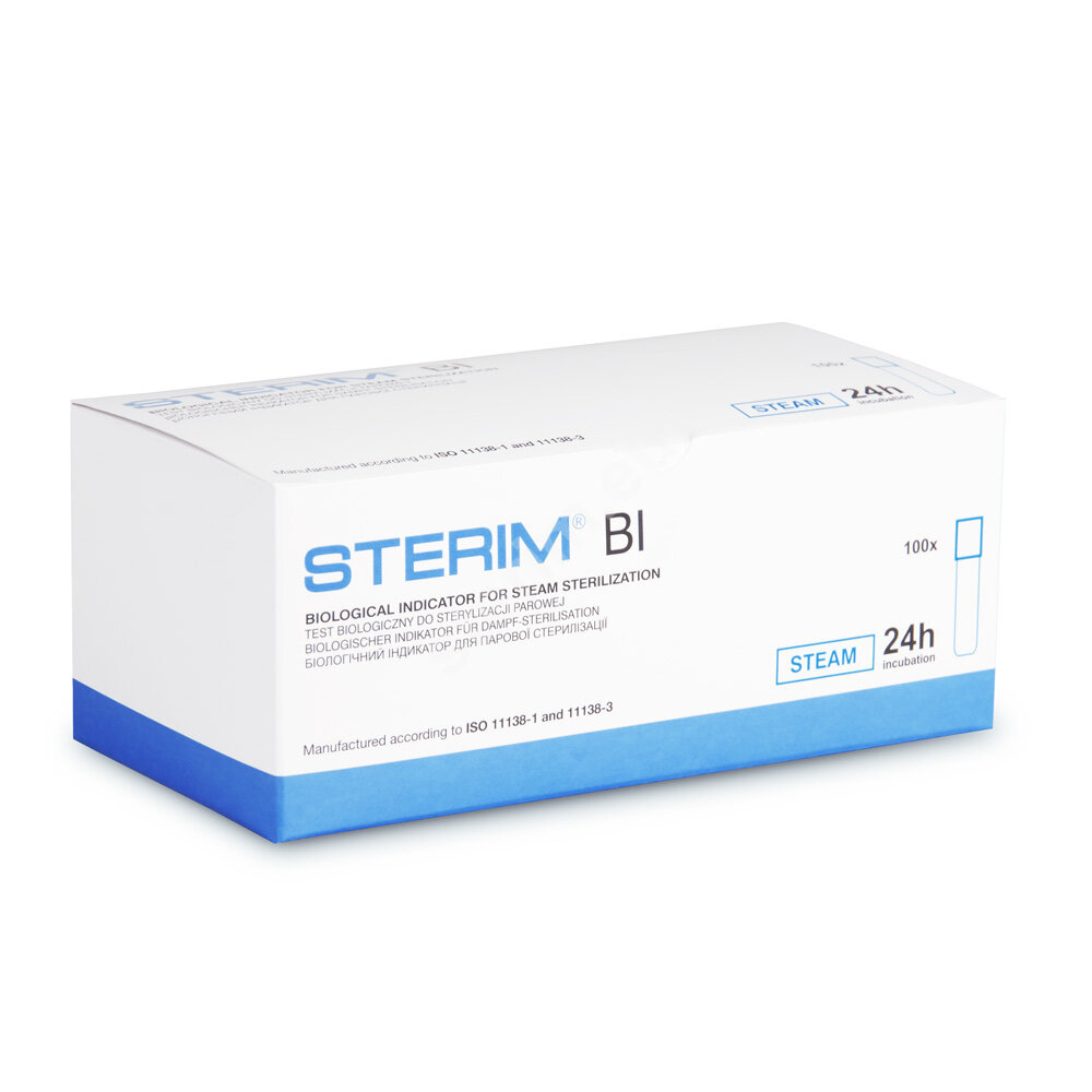 Testy biologiczne do sterylizacji parowej Informer Med SBI100