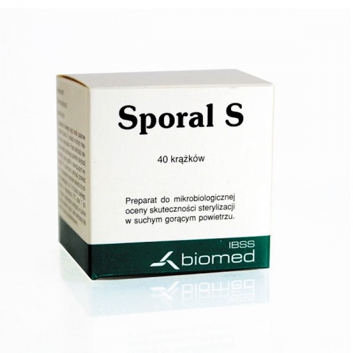 Testy biologiczne do sterylizacji suchym gorącym powietrzem IBSS BIOMED S.A. Sporal S