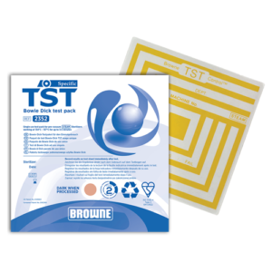 Testy chemiczne do sterylizacji parowej BROWNE Bowie-Dick