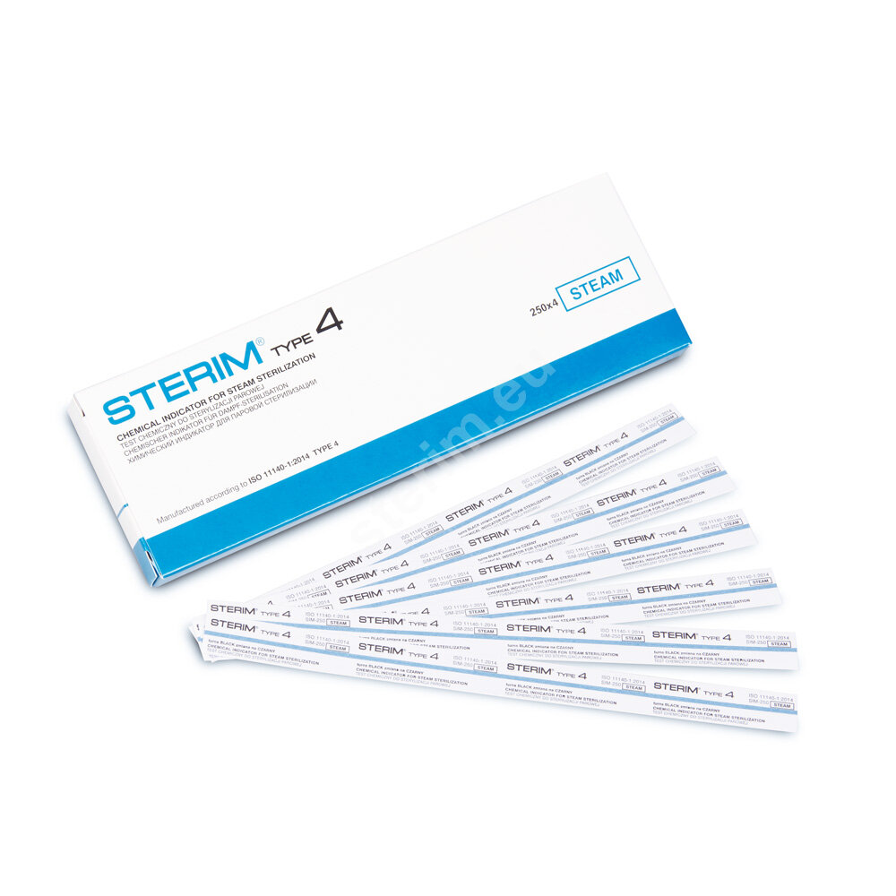 Testy chemiczne do sterylizacji parowej Informer Med SIM-250