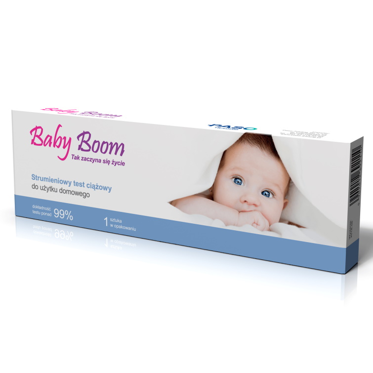 Testy ciążowe Paso-Trading Baby Boom strumieniowy