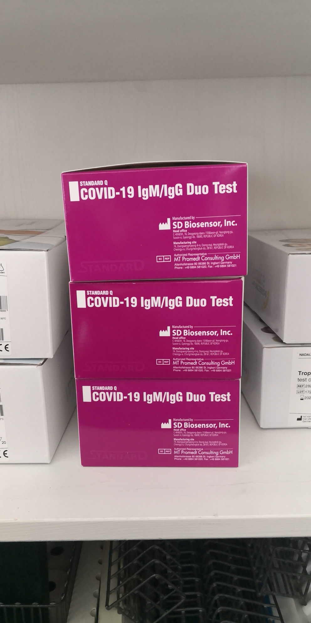 Testy do wykrywania obecności koronawirusa SARS-CoV-2 (COVID-19) Biosensor TESTY KORONAWIRUS