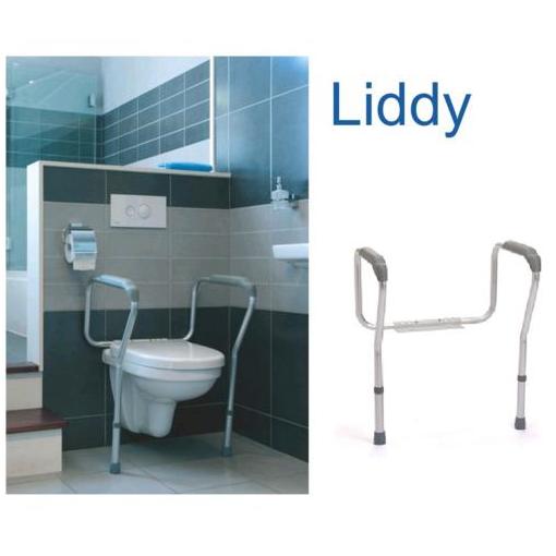 Uchwyty stałe do WC dla niepełnosprawnych Vermeiren LIDDY