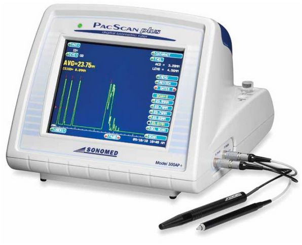 Ultrasonografy okulistyczne SONOMED PacScan 300 Plus AP