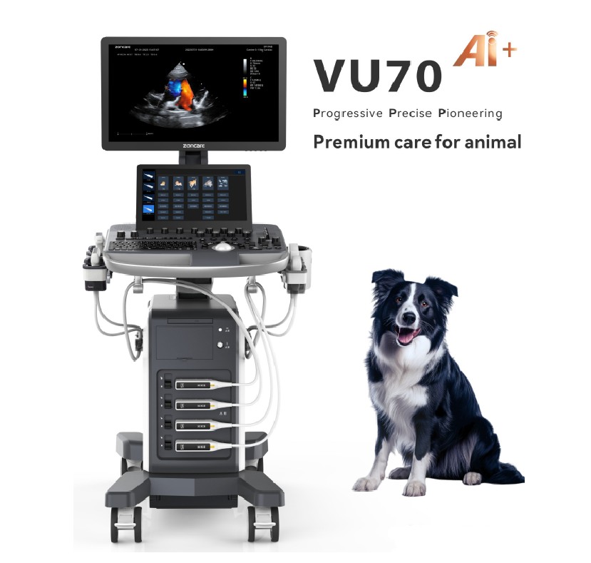 Ultrasonografy wielonarządowe weterynaryjne - USG ZONCARE VU70
