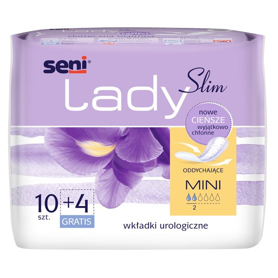Wkładki higieniczne TZMO Seni Lady Slim Mini