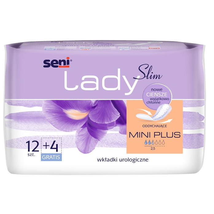 Wkładki higieniczne TZMO Seni Lady Slim Mini Plus