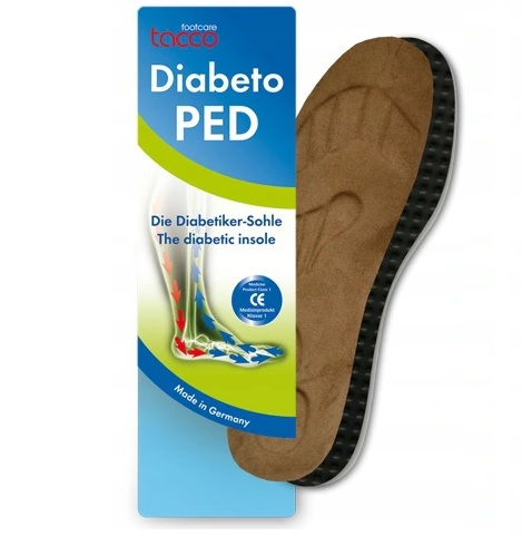 Wkładki medyczne dla diabetyków Tacco Diabeto Ped