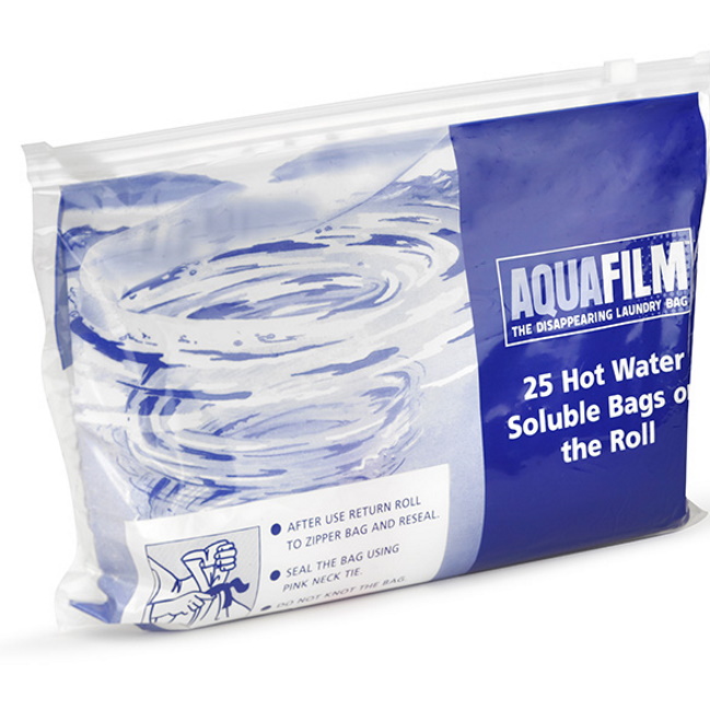 Worki do prania skażonej bielizny i odzieży ochronnej MonoSol Aquafilm