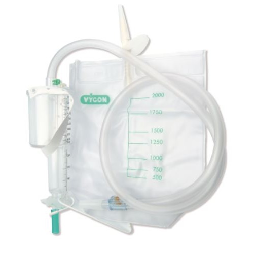 Worki, pojemniki na mocz do godzinowej zbiórki moczu VYGON 469.00 / 469.30 / 469.50