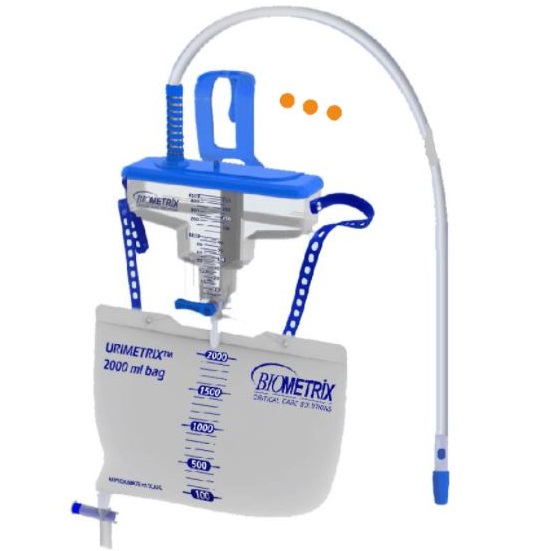 Worki, pojemniki na mocz do godzinowej zbiórki moczu Biometrix URIMETRIX