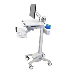 Wózki do komputerów medycznych, laptopów, tabletów ERGOTRON StyleView Cart with LCD Arm