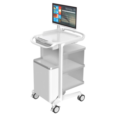 Wózki do komputerów medycznych, laptopów, tabletów Comamed wypisowy