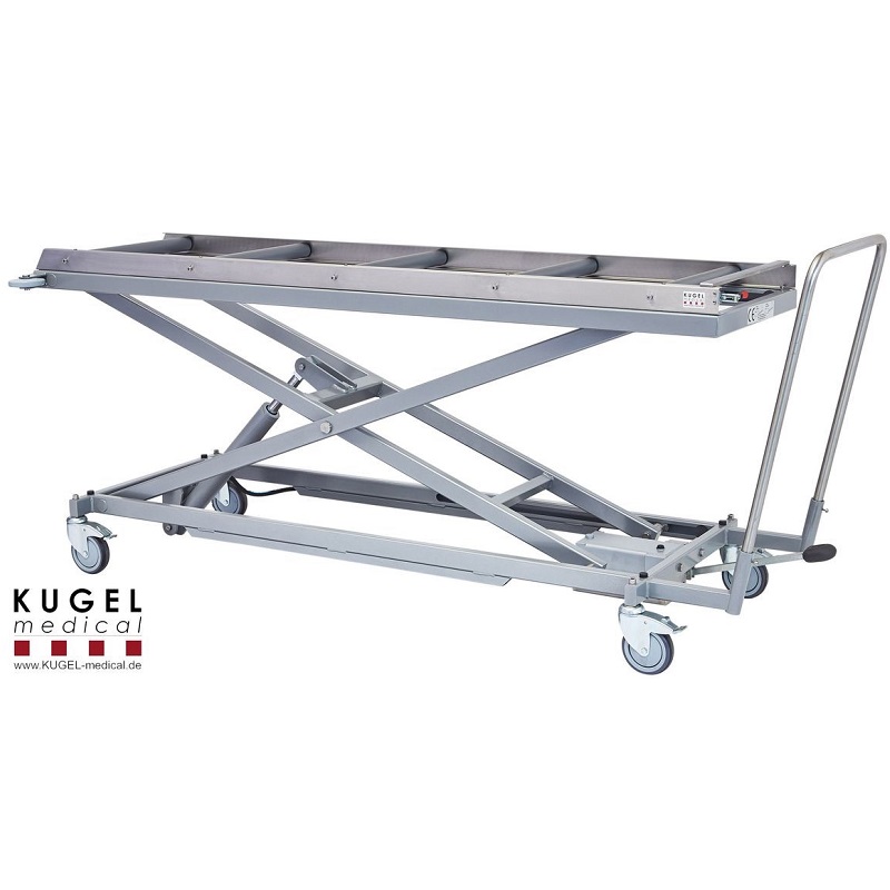 Wózki do przewożenia zwłok KUGEL medical HTW 51/250-R1-M-1650