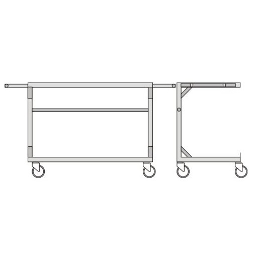 Wózki do przewożenia zwłok Rezon UW - 1