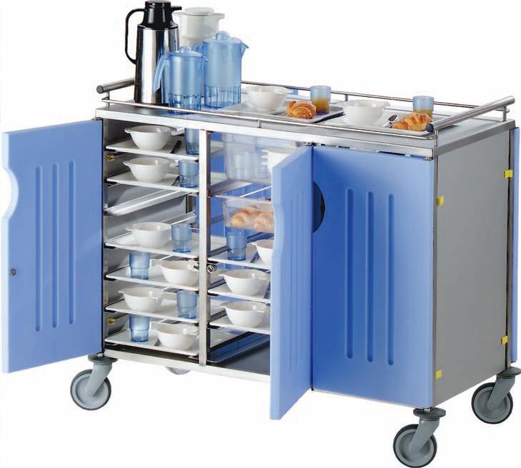 Wózki do transportu potraw Villard 402.36