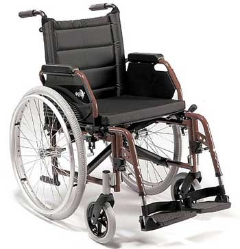 Wózki inwalidzkie standardowe Vermeiren Eclips +