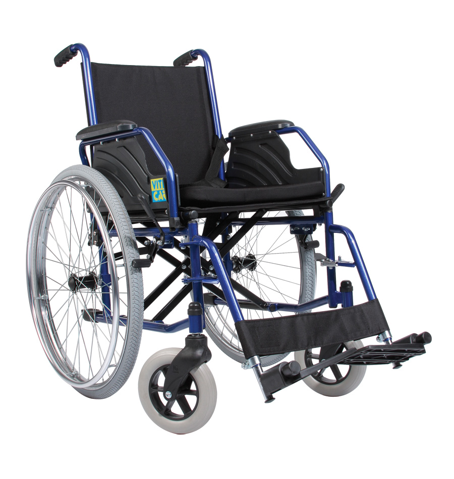 Wózki inwalidzkie standardowe mdh sp. z o.o. Wózek inwalidzki ręczny - siedzisko 42 cm