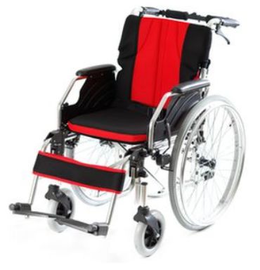Wózki inwalidzkie standardowe mdh sp. z o.o. Wózek stalowo-aluminiowy