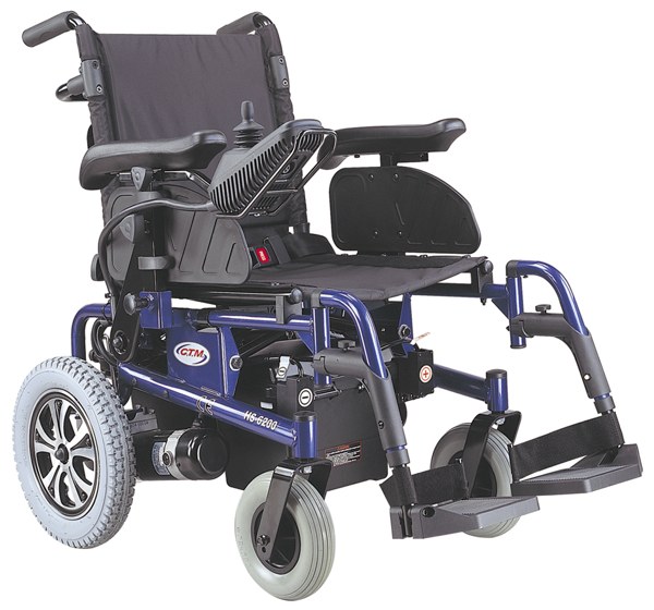 Wózki inwalidzkie z napędem elektrycznym CTM HS-6200