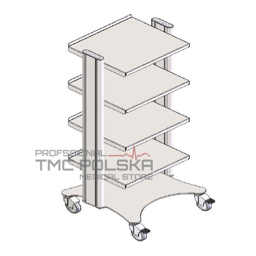 Wózki na aparaturę medyczną LED SPA TR005WL