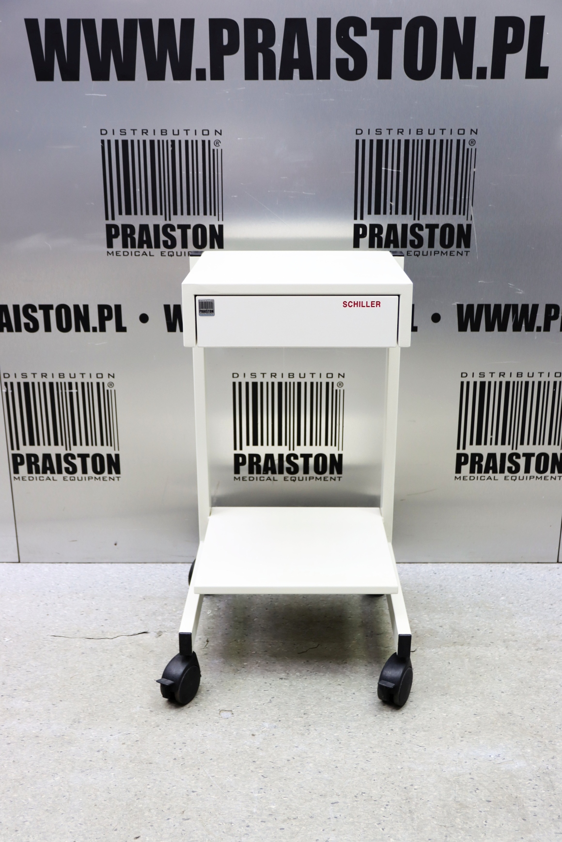 Wózki na aparaturę medyczną używane B/D Schiller - Praiston rekondycjonowany