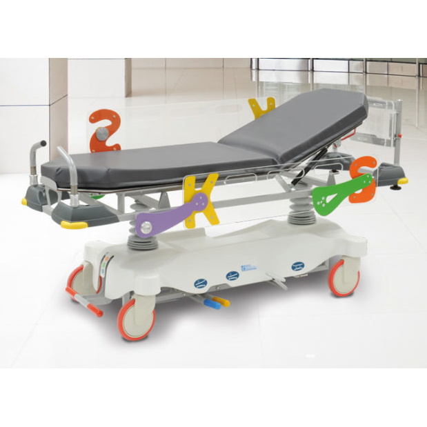 Wózki pediatryczne do transportu chorego w pozycji leżącej BMB Medical CARVI KIDS