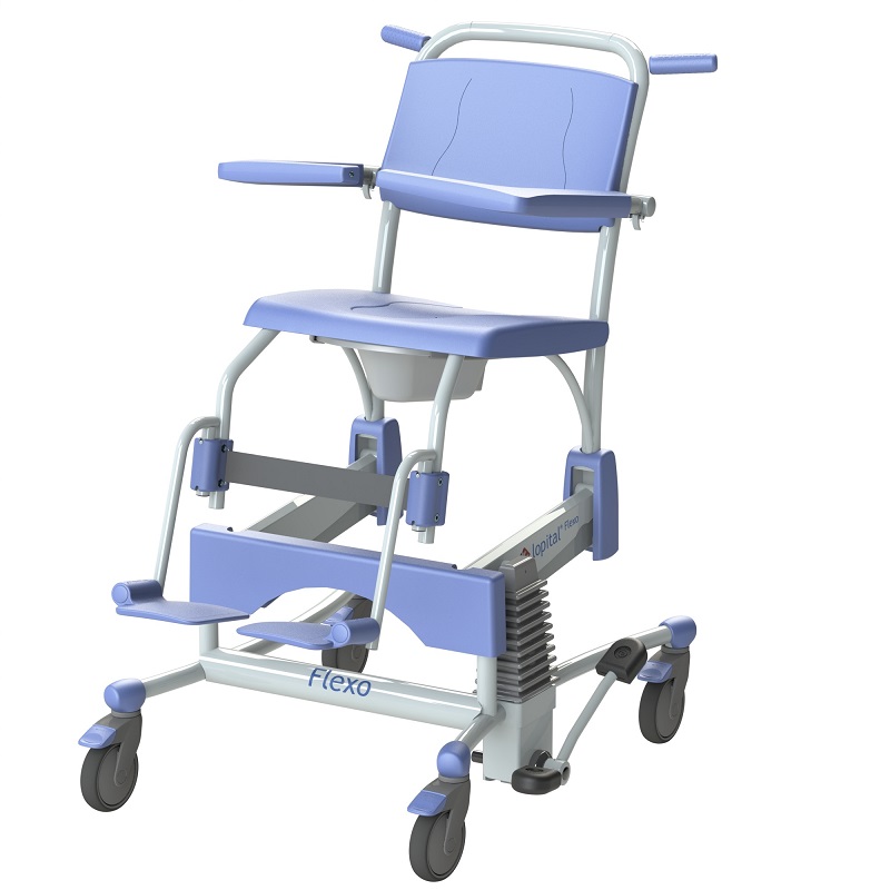 Wózki prysznicowo - sanitarne w pozycji siedzącej Lopital Flexo